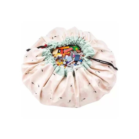Sac à jouets 2 en 1 Printed Colors Cygne