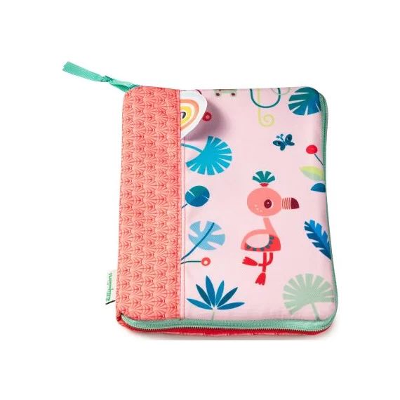 Protège carnet de santé Anaïs le flamant rose