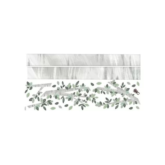 Planche de stickers XL arbre Big Birch Tree (130 x 34 cm)