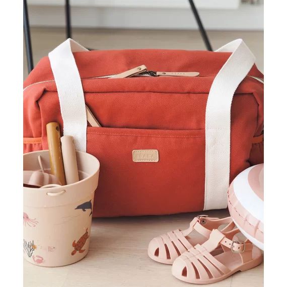 Sac à langer paris rouge brique –  – Soldes