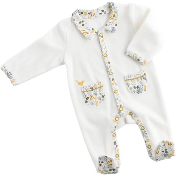 Pyjama chaud à col végétal Promenons-nous (3 mois)