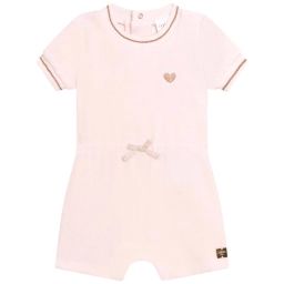 Combi-short en éponge Fille Rose