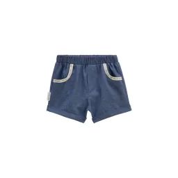 Short Bébé En Toile De Coton Dumbea Bleu