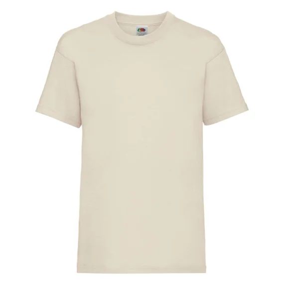 T-shirt Coton Valueweight Beige Pâle