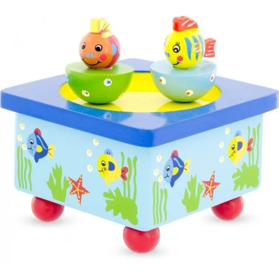Boite À Musique Poisson Bleu