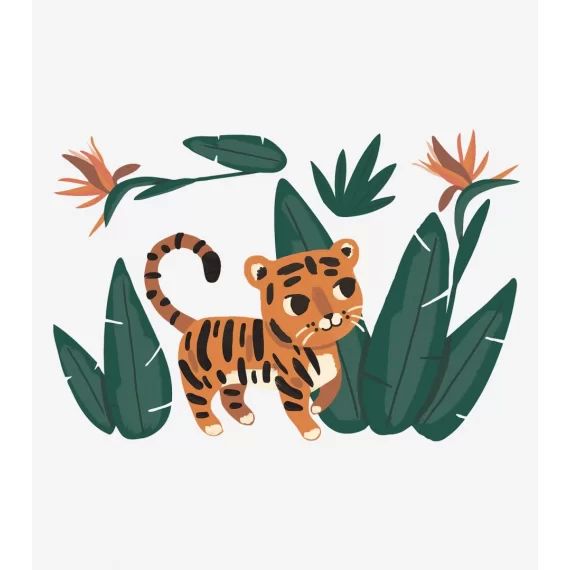 Grand sticker Jungle night