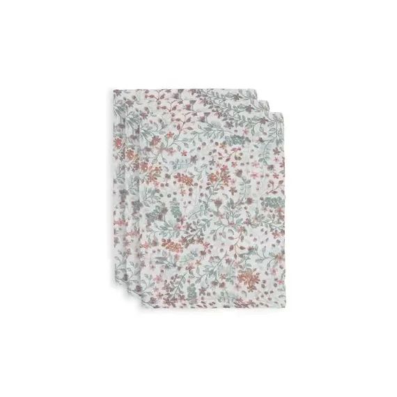 Gants de toilette x3 gaze de Coton Bloom –