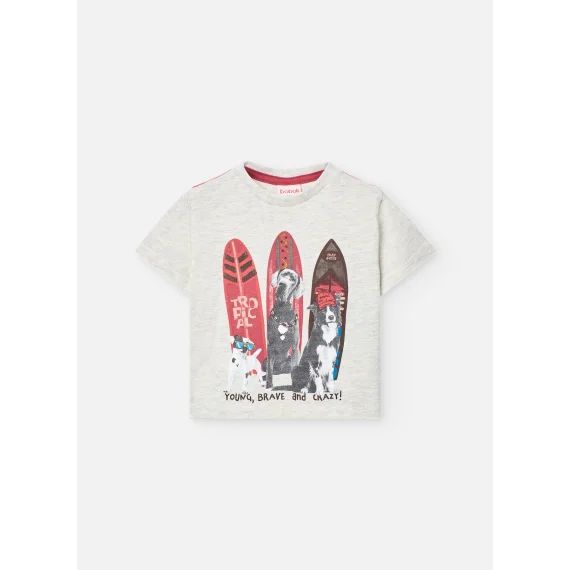 T-shirt Tricot Beige