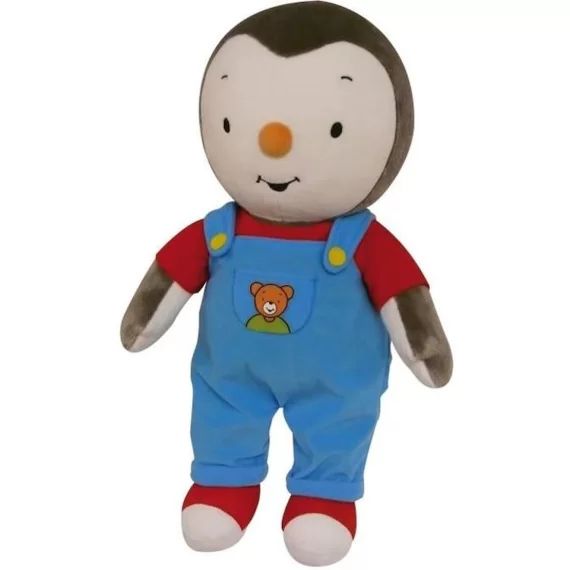 Peluche T&rsquo;choupi – Jemini – T&rsquo;choupi +/- 45cm – Intérieur – Bleu – Garçon et Fille – 12 mois+ bleu