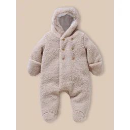 Combi-pilote En Sherpa Effet Peluche Beige Clair