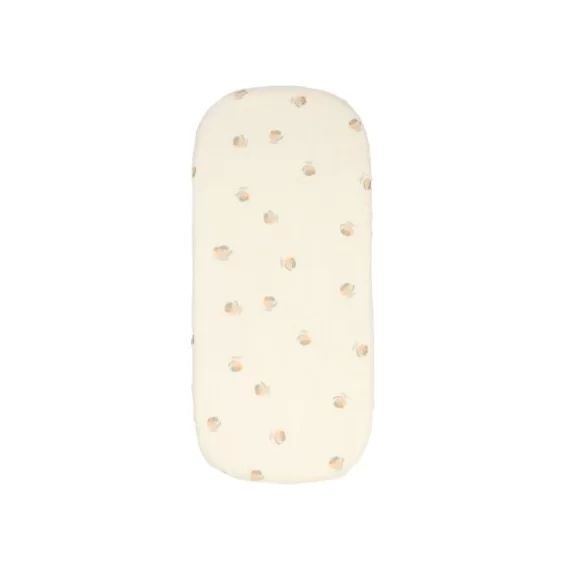 Drap housse en coton bio Melody fleur Blossom (40 x 80 cm)