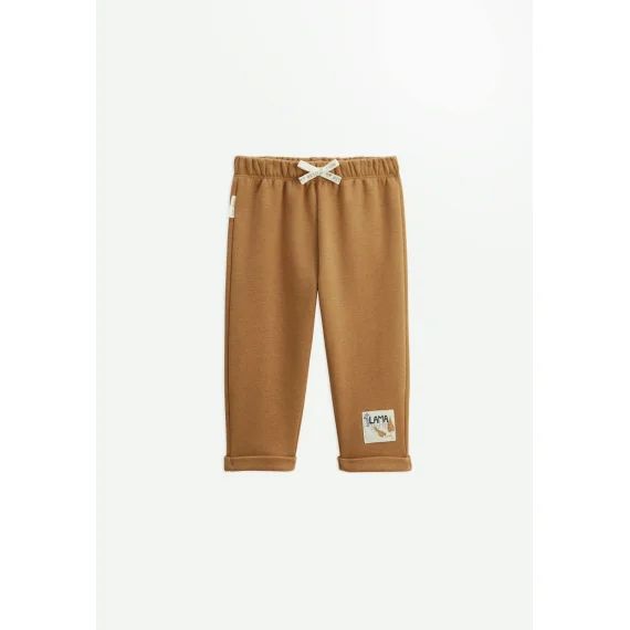 Pantalon En Molleton Lamascotte Camel