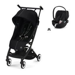 Poussette Cybex Libelle – Moon Black + Coque Auto Cloud T i-Fix – Sepia Black (2023)