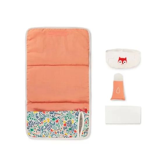 Set à langer de poupée Fleurs