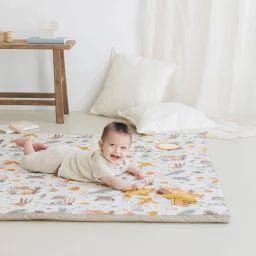 Tapis De Motricité Enrollagateo Motifs Animaux Marins