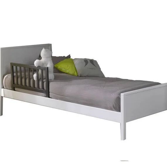 Barrière de lit enfant 70 Ava  Bois Brut gris