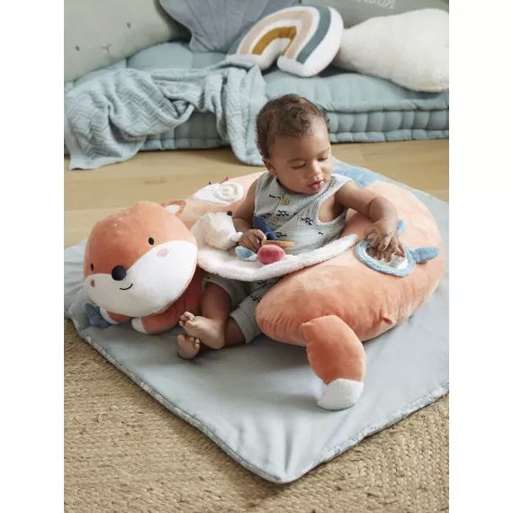Coussin bébé des découvertes amis de la forêt