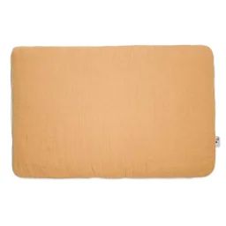 Oreiller Plat En Gaze De Coton Jeanne Camel