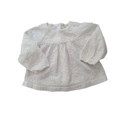 Blouse brodée fille 2-3 ans