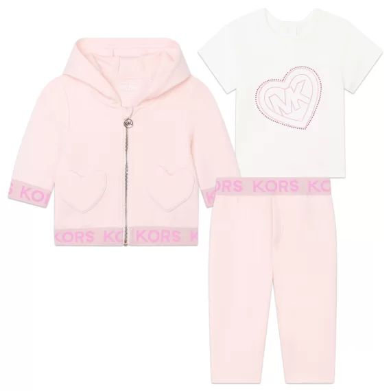 ENSEMBLE JOGGING Fille Rose