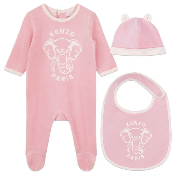 Ensemble cadeau 3 pièces UNISEXE Rose