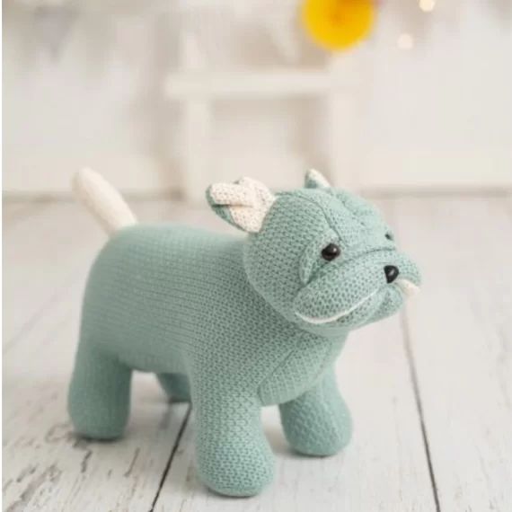 Peluche mini chien amigurumi