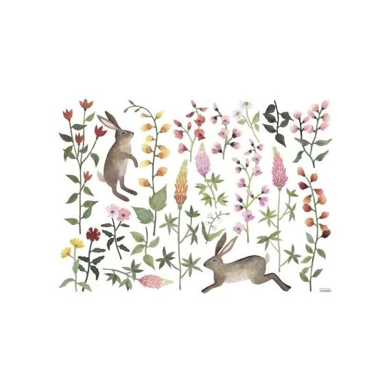 Planche de stickers L lapin Queyran