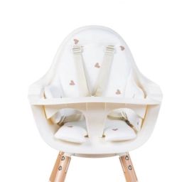 Evolu Coussin pour chaise haute Hearts