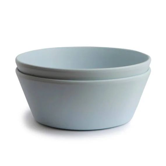 Lot De 2 Bols Ronds Mushie Powder Blue Bleu
