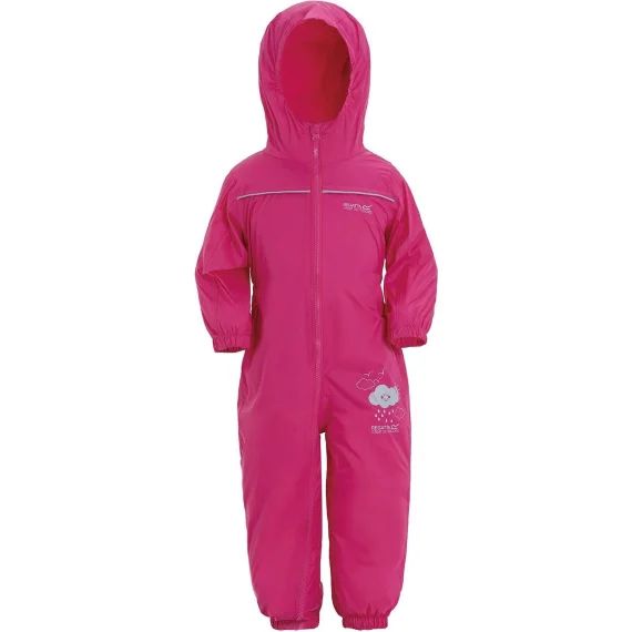 Combinaison Imperméable Bébé Polyamide Puddle Iv Rose