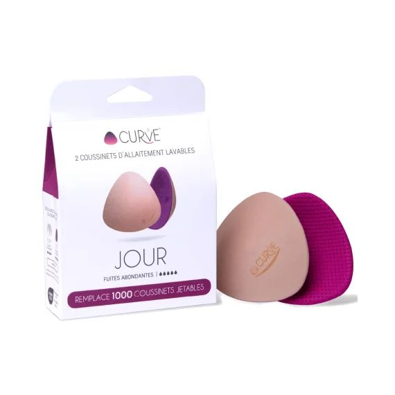 Coussinets D&rsquo;allaitement Lavables – Fuites Abondantes Fuschia
