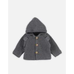 M&m Mantelet Tricot Bio Gris