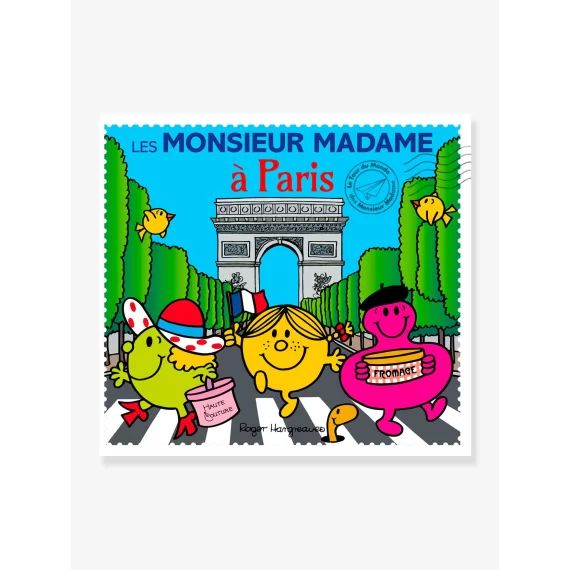 Les Monsieur Madame à Paris – HACHETTE blanc