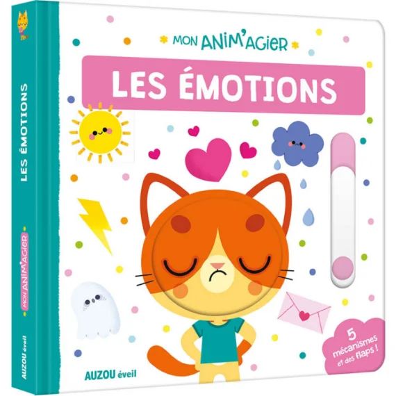 Livre Mon anim&rsquo;agier : les émotions