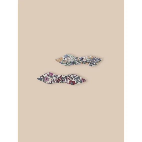 Lots De 2 Pinces En Tissu Liberty Lib Annie & May