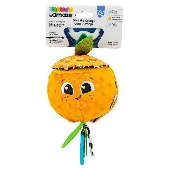 Jouet activité d&rsquo;éveil Olive l’Orange orange