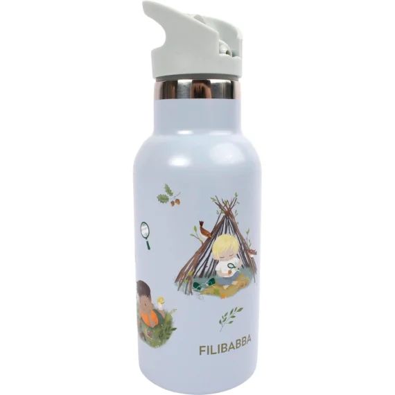 Gourde En Acier Inoxydable Little Wonders Bleu