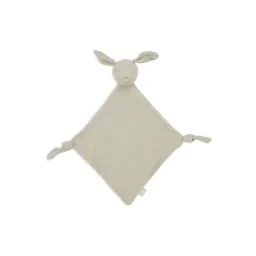 Attache Sucette Bunny Ears En Coton Vert Olive
