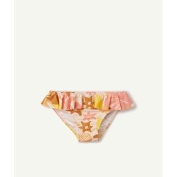 La culotte de bain imprimé tropical en fibres recyclées –  – Soldes