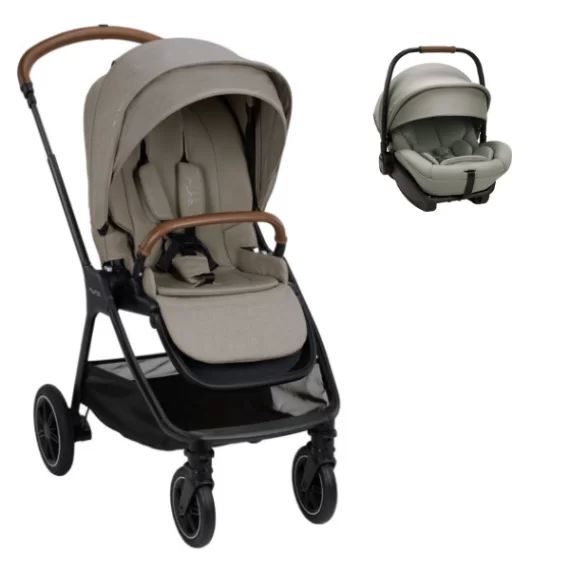 Poussette Nuna Triv Next + Coque Auto Arra Next – Hazelwood (2022)