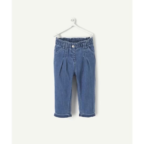 Jean mom bébé fille en denim less water –  – Soldes
