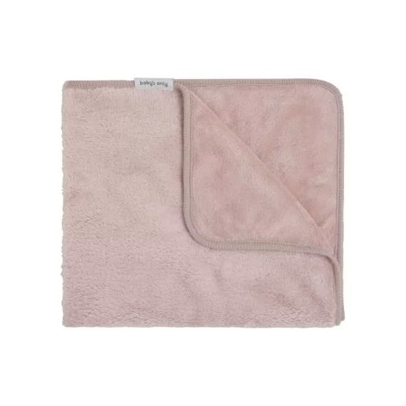 Couverture polaire Cozy vieux rose (70 x 95 cm)