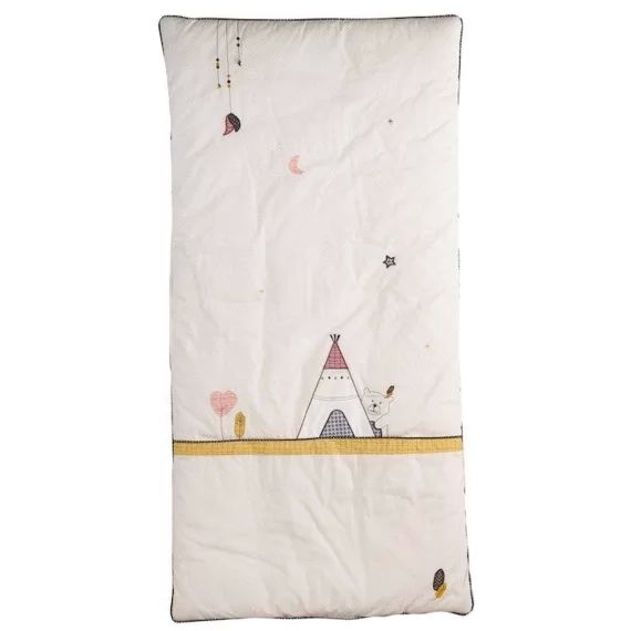 SAUTHON Edredon bébé 60 x 120 cm Timouki beige