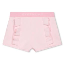Short en coton majoritaire Fille Rose