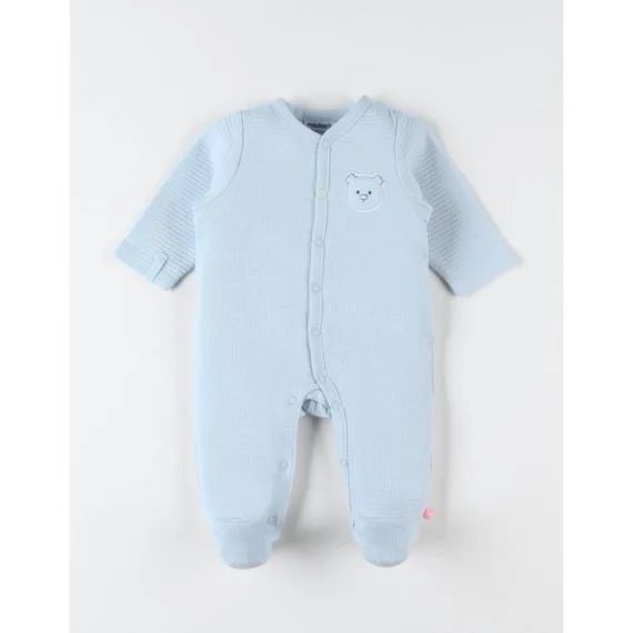 Pyjama dors-bien en jersey BIO bleu