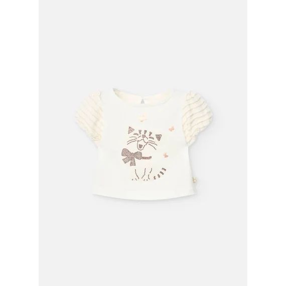 T-shirt Tricot Blanc