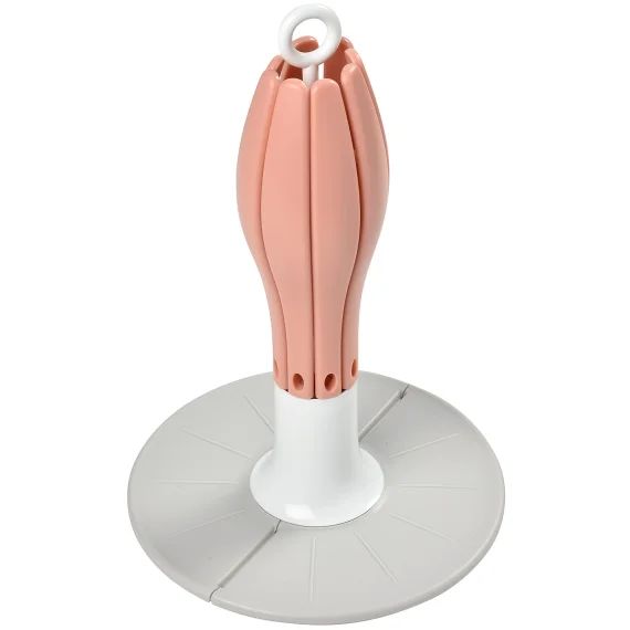Egoutte biberons pliable fleur rose