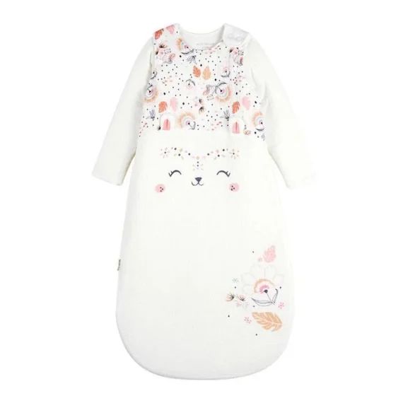 Gigoteuse Tog 2 En Gaze De Coton Avec Manches Amovibles Masha Blanc