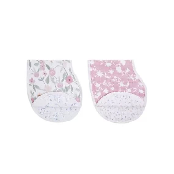 Lot de 2 bavoirs protection d&rsquo;épaules Ma Fleur