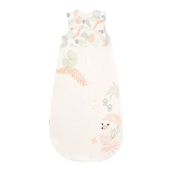 Gigoteuse d&rsquo;été en gaze de coton – PETIT BEGUIN – Cilaos – Orange – Corail – TOG 1 orange